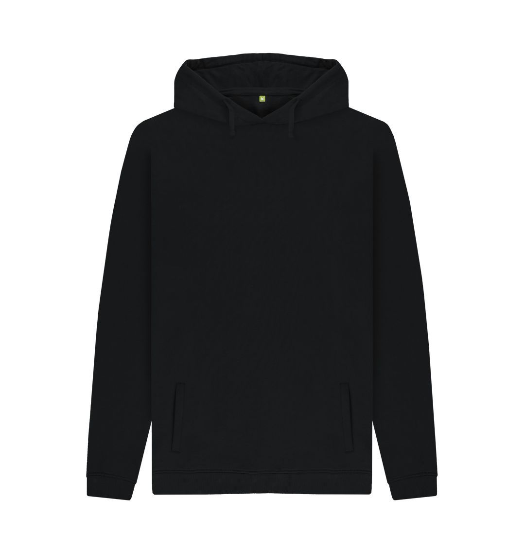 Black Drytino 100% Organic Hoodie