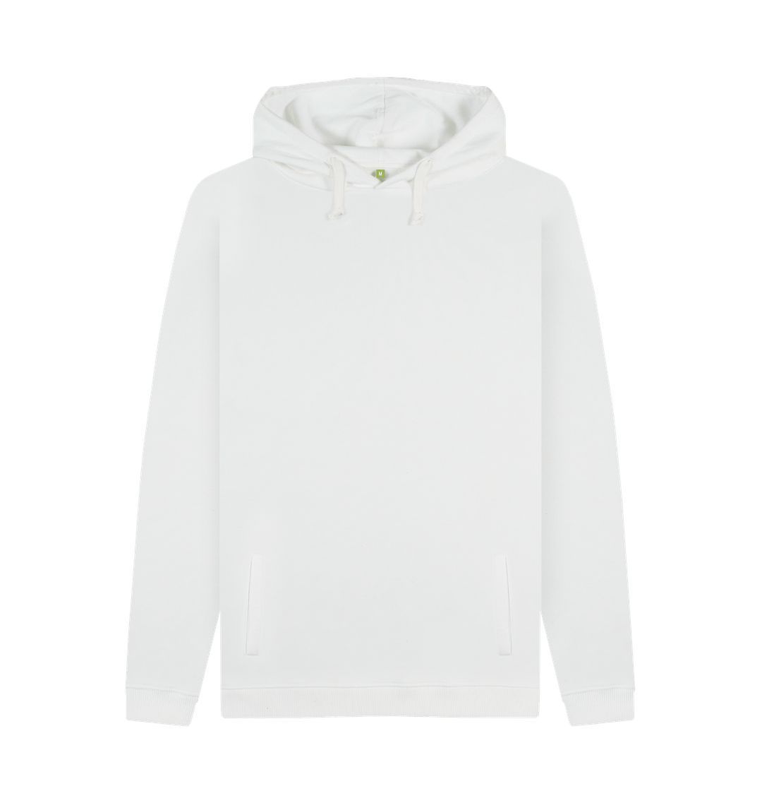White Drytino 100% Organic Hoodie