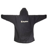 DryTino Kids Black Shell with Grey Lining - Long Sleeved Robe