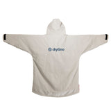 DryTino Kids Grey Shell with Red Lining - Short Sleeved Robe