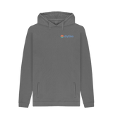 Slate Grey Printed Hoody Front