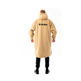 DryTino Beige Shell with Grey Lining - Long Sleeved Robe