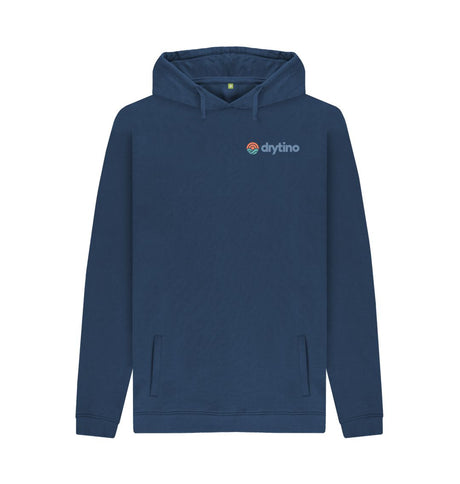 Navy Drytino 100% Organic Hoodie - Traditional Logo