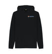 Black Drytino 100% Organic Hoodie - Traditional Logo