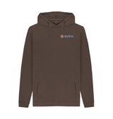 Chocolate Drytino 100% Organic Hoodie - Traditional Logo
