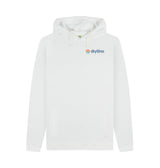 White Drytino 100% Organic Hoodie - Traditional Logo