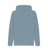 Stone Blue Drytino 100% Organic Hoodie - Traditional Logo
