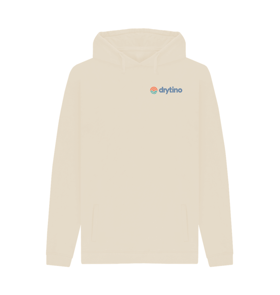 Oat Printed Hoody Front